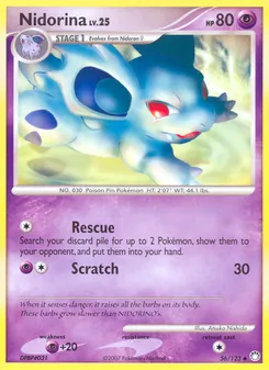 Nidorina 56/123 — Mysterious Treasures