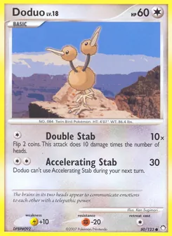 Doduo 80/123 — Mysterious Treasures
