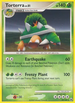 Torterra 30/100 — Majestic Dawn