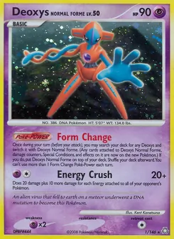 Deoxys Forme Normale 1/146 — Legends Awakened
