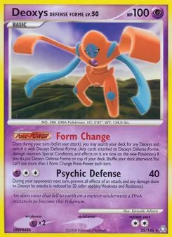 Deoxys Forme Défense 25/146 — Legends Awakened