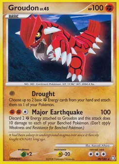 Groudon 29/146 — Legends Awakened