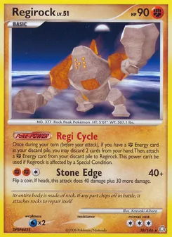 Regirock 38/146 — Legends Awakened