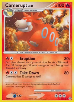 Camérupt 47/146 — Legends Awakened
