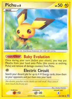 Pichu 45/100 — Stormfront