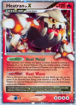 Heatran DP31 — DP Black Star Promos