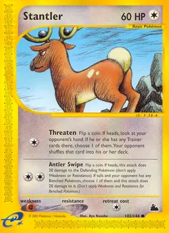Stantler 102/144 — Skyridge