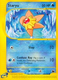 Staryu 104/144 — Skyridge