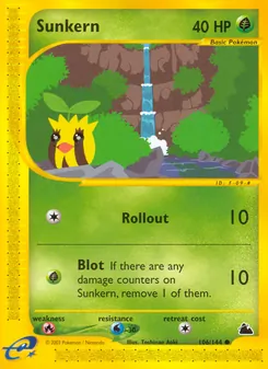 Sunkern 106/144 — Skyridge
