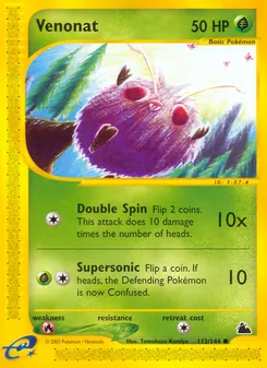Venonat 112/144 — Skyridge