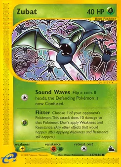 Zubat 117/144 — Skyridge