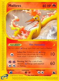 Moltres 21/144 — Skyridge