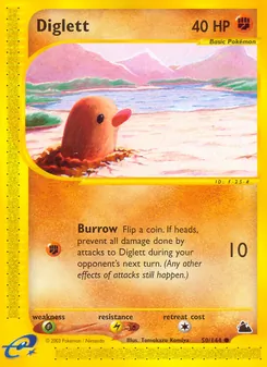 Diglett 50/144 — Skyridge