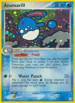 Azumarill 1/109 — Team Rocket Returns