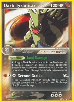 Dark Tyranitar 20/109 — Team Rocket Returns