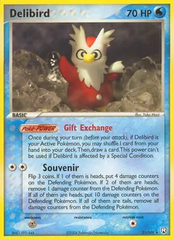 Delibird 21/109 — Team Rocket Returns