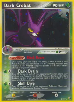 Dark Crobat 3/109 — Team Rocket Returns