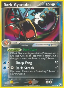 Dark Gyarados 36/109 — Team Rocket Returns