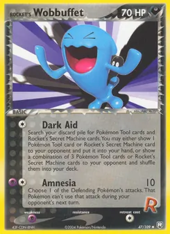 Rocket's Wobbuffet 47/109 — Team Rocket Returns