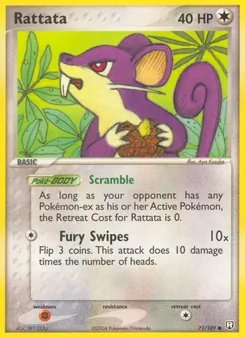Rattata 71/109 — Team Rocket Returns