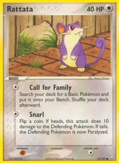 Rattata 72/109 — Team Rocket Returns