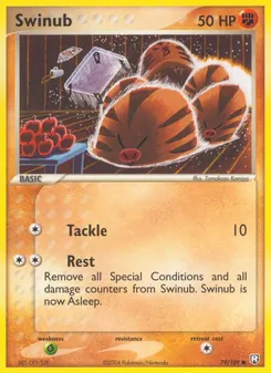 Swinub 79/109 — Team Rocket Returns