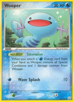 Wooper 81/109 — Team Rocket Returns