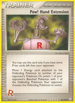 Pow! Hand Extension 85/109 — Team Rocket Returns