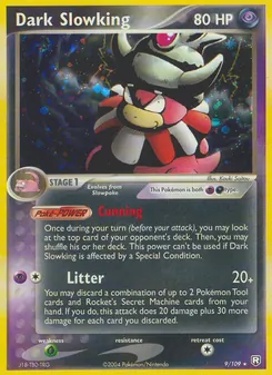 Dark Slowking 9/109 — Team Rocket Returns