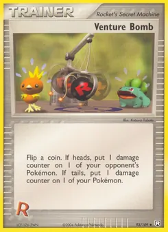 Venture Bomb 93/109 — Team Rocket Returns