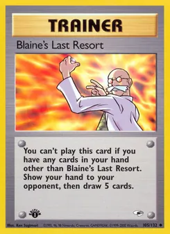 Blaine's Last Resort 105/132 — Gym Heroes