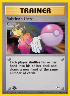 Sabrina's Gaze 125/132 — Gym Heroes