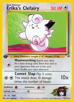 Erika's Clefairy 25/132 — Gym Heroes