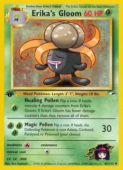 Erika's Gloom 45/132 — Gym Heroes