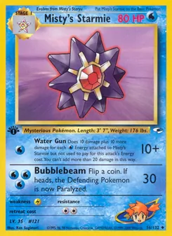 Misty's Starmie 56/132 — Gym Heroes