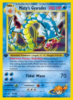 Misty's Gyarados 13/132 — Gym Challenge