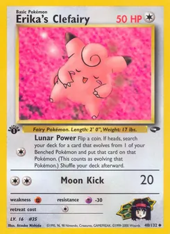 Erika's Clefairy 40/132 — Gym Challenge