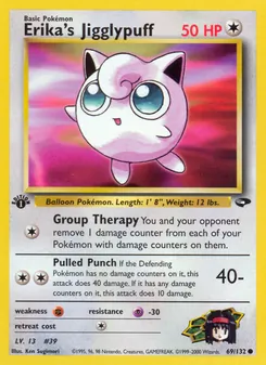 Erika's Jigglypuff 69/132 — Gym Challenge