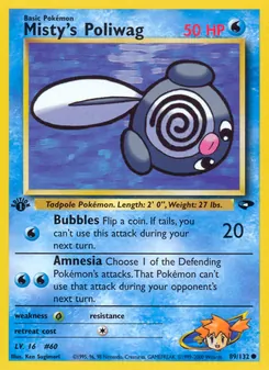 Misty's Poliwag 89/132 — Gym Challenge