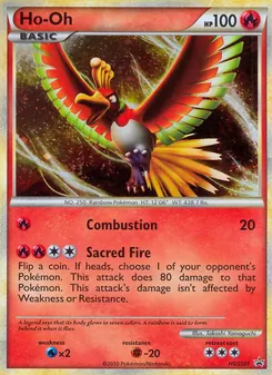 Ho-Oh HGSS01 — HGSS Black Star Promos