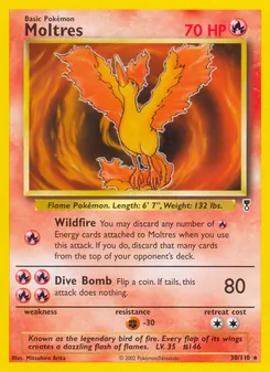 Moltres 30/110 — Legendary Collection