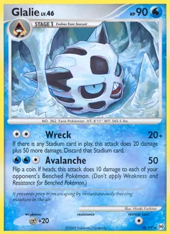 Glalie 18/99 — Arceus