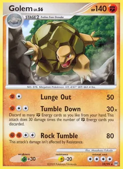 Golem 19/99 — Arceus