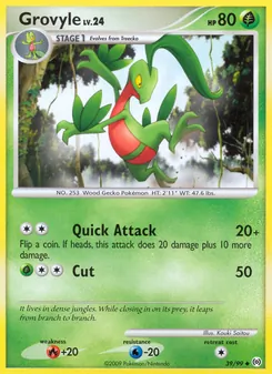 Grovyle 39/99 — Arceus