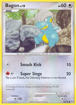 Bagon 52/99 — Arceus