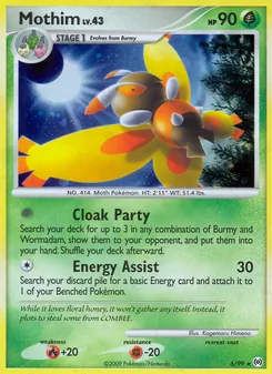 Mothim 6/99 — Arceus