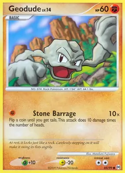 Geodude 65/99 — Arceus