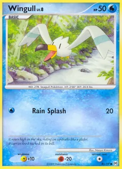 Wingull 81/99 — Arceus