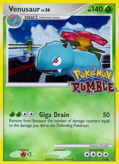 Venusaur 1/16 — Pokémon Rumble