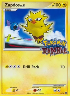Zapdos 8/16 — Pokémon Rumble